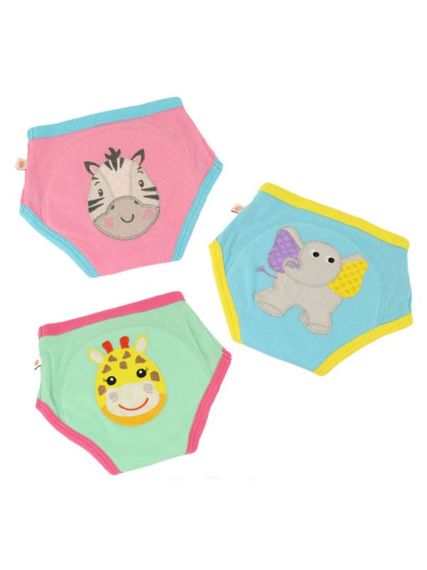 Zoocchini Training Pants 3 Pieces Zoo Friends